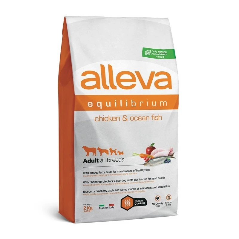 Alleva Equilibrium All Day Maintenance | Croquettes Chien Sans Gluten | Poulet Et Poisson Adulte 3 Alleva Equilibrium All Day Maintenance | Croquettes Chien Sans Gluten | Poulet Et Poisson Adulte