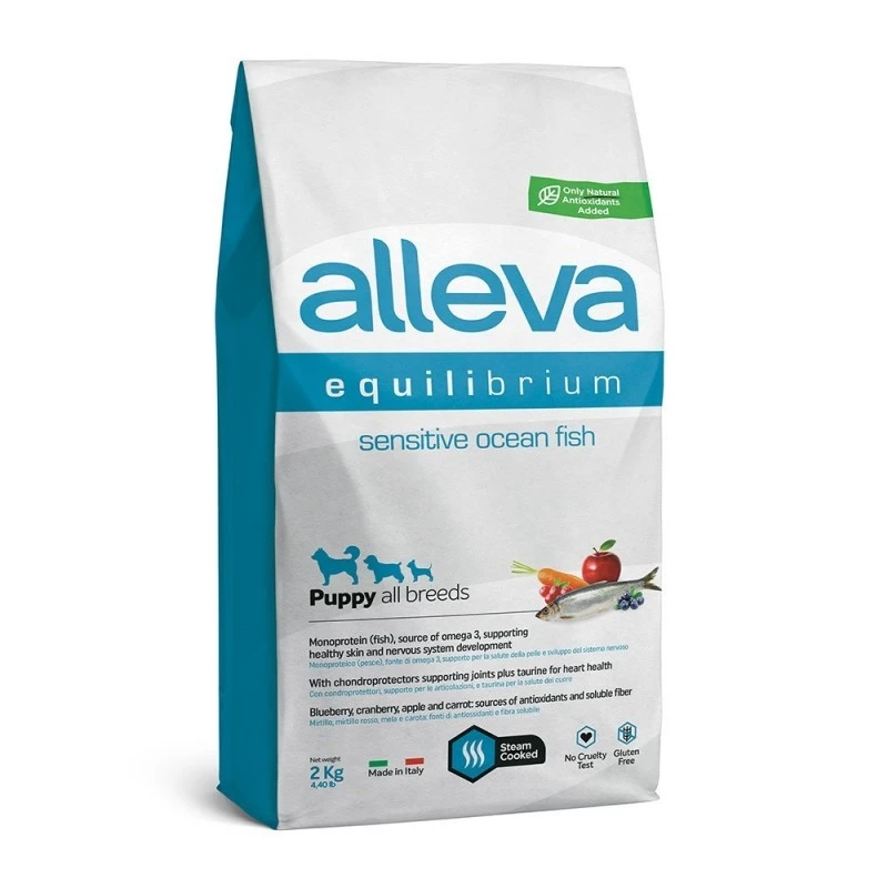 Alleva Equilibrium Sensitive Poisson | Croquettes Pour Chiot Sans Gluten 3 Alleva Equilibrium Sensitive Poisson | Croquettes Pour Chiot Sans Gluten