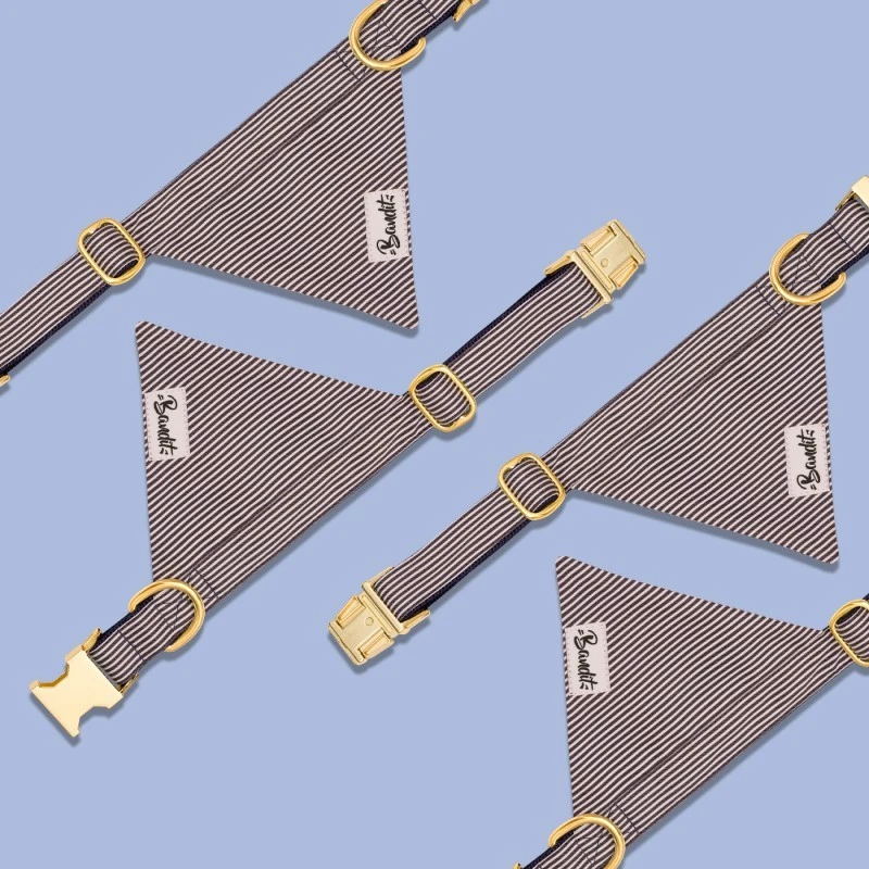 Bandit | Chien | Collier Bandana IN THE NAVY 4 Bandit | Chien | Collier Bandana IN THE NAVY – Image 2
