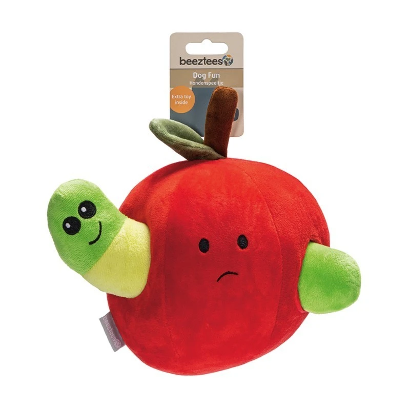 Beeztees | Chien | Peluche De Fouille Pomme Et Asticot 7 Beeztees | Chien | Peluche De Fouille Pomme Et Asticot – Image 5