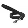 Bobby Aspen | Laisse En Cuir Suédine Pour Chien | Noir 1 Bobby Aspen | Laisse En Cuir Suédine Pour Chien | Noir -Fournitures Pour Chiens bobby aspen laisse en cuir suedine pour chien noir