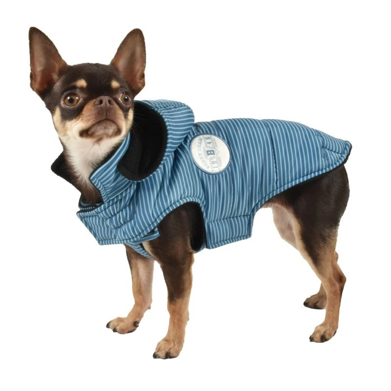 Bobby | Chien | Manteau Rayé Bleu 4 Bobby | Chien | Manteau Rayé Bleu – Image 2