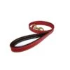 Bobby Classic | Laisse En Cuir Doublé Pour Chien | Rouge -Fournitures Pour Chiens bobby classic laisse en cuir double pour chien rouge