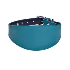 Bobby | Collier Lévrier NICKY En Cuir | Bleu