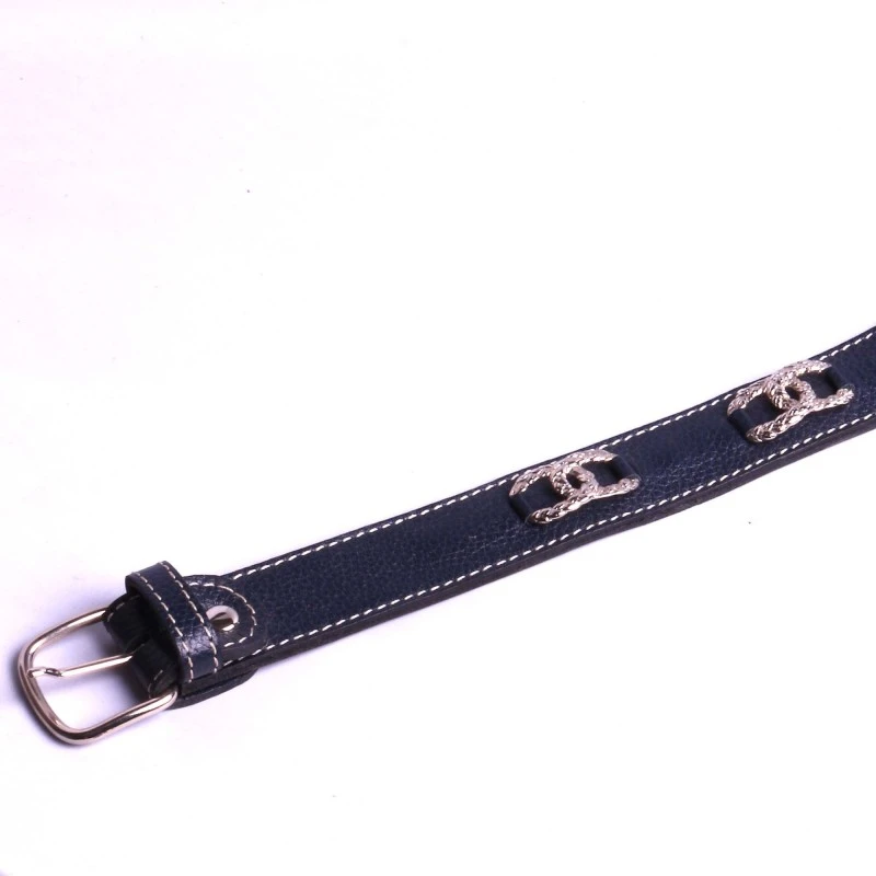 By Mode France | Collier En Cuir Pour Chien Fabrication Artisanale Française | Noir 4 By Mode France | Collier En Cuir Pour Chien Fabrication Artisanale Française | Noir – Image 2