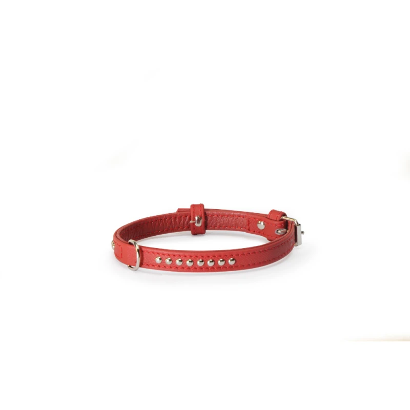 Camon | Collier à Clous | Rouge | Pour Chien 4 Camon | Collier à Clous | Rouge | Pour Chien – Image 2