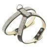 Camon | Harnais Pour Chien En Cuir Avec Strass Double Réglage | Noir 1 Camon | Harnais Pour Chien En Cuir Avec Strass Double Réglage | Noir -Fournitures Pour Chiens camon harnais pour chien en cuir avec strass double reglage noir