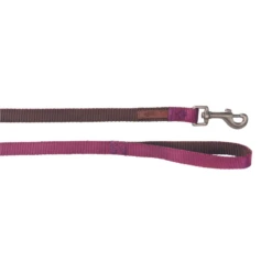 Camon | Laisse Pour Chien "Bicolore" Marron / Cyclamen