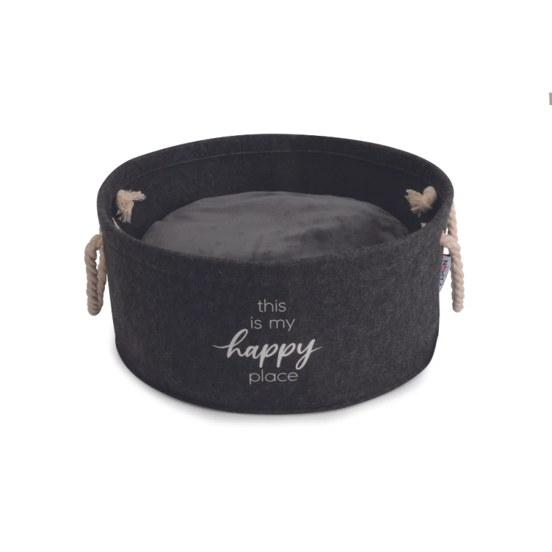 Camon | Panier "Happy Place" Pour Chien Et Chat 3 Camon | Panier "Happy Place" Pour Chien Et Chat