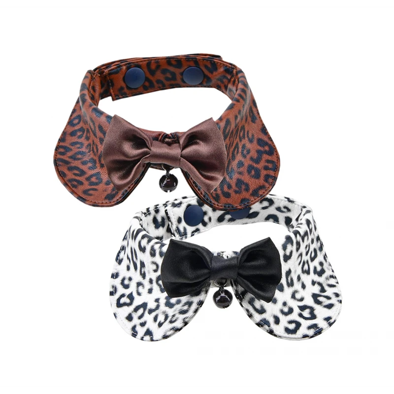 Catspia | Nœud Papillon Col Formé Léopard Pour Petit Chien Et Chat 3 Catspia | Nœud Papillon Col Formé Léopard Pour Petit Chien Et Chat