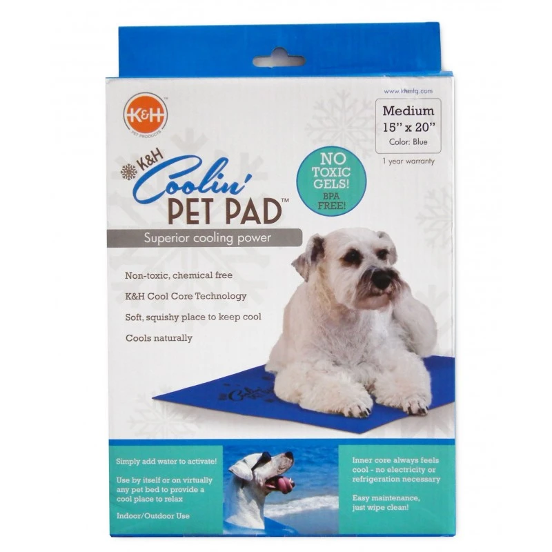 Climsom | Coussin De Voyage Rafraîchissant Pour Chien K&H Bleu 5 Climsom | Coussin De Voyage Rafraîchissant Pour Chien K&H Bleu – Image 3