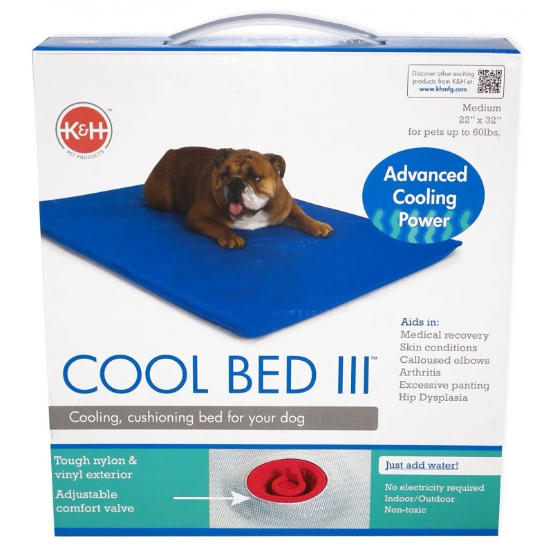 Climsom | Tapis Rafraîchissant Pour Chien Cool Bed III | 2 Tailles : S Et M | Bleu 4 Climsom | Tapis Rafraîchissant Pour Chien Cool Bed III | 2 Tailles : S Et M | Bleu – Image 3