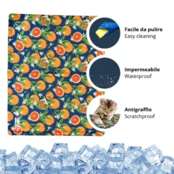 Croci | Chien Et Chat | Tapis Rafraîchissant - Fresh Citrus 9 Croci | Chien Et Chat | Tapis Rafraîchissant - Fresh Citrus -Fournitures Pour Chiens croci chien et chat tapis rafraichissant fresh citrus 3