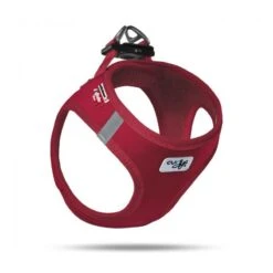 Curli | Chien | Harnais Curli Softshell Rouge Pour Chien Spécial Hiver