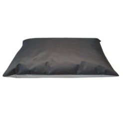 Distridog | Chien Et Chat | Coussin Imperméable Rectangulaire Anthracite/gris Clair