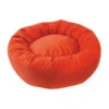 Distridog | Chien Et Chat | Panier Rond Velours Orange -Fournitures Pour Chiens distridog chien et chat panier rond velours orange
