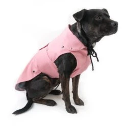 Dog Line | Chien | Manteau Imperméable London Rose Avec Doublure