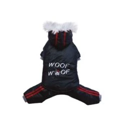 Doggy Dolly | Combinaison Imperméable, Capuche, Blouson Et Pantalon Séparables | Noir