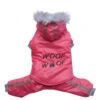 Doggy Dolly | Combinaison Imperméable, Capuche, Blouson Et Pantalon Séparables | Rose 1 Doggy Dolly | Combinaison Imperméable, Capuche, Blouson Et Pantalon Séparables | Rose -Fournitures Pour Chiens doggy dolly combinaison impermeable capuche blouson et pantalon separables rose