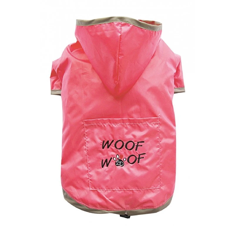 Doggy Dolly | Imperméable Pour Chien Souple Avec Capuche | Rose 3 Doggy Dolly | Imperméable Pour Chien Souple Avec Capuche | Rose