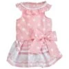 Doggy Dolly | Robe Pour Chienne | Rose Poudré à Pois Blancs 2 Doggy Dolly | Robe Pour Chienne | Rose Poudré à Pois Blancs -Fournitures Pour Chiens doggy dolly robe pour chienne rose poudre a pois blancs