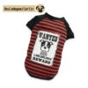 Doggy Dolly Wanted | T-shirt Bouledogue Ou Carlin | Rayé Noir Et Rouge 2 Doggy Dolly Wanted | T-shirt Bouledogue Ou Carlin | Rayé Noir Et Rouge -Fournitures Pour Chiens doggy dolly wanted t shirt bouledogue ou carlin raye noir et rouge