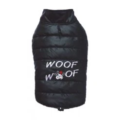 Doggy Dolly Woof | Doudoune Pour Chien Matelassée | Noir