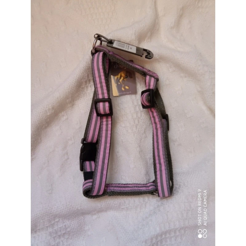 Doogy | Chien | Harnais Nylon Marin Rose 4 Doogy | Chien | Harnais Nylon Marin Rose – Image 2