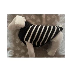 Doogy | Chien | Pull Marin Noir Et Blanc