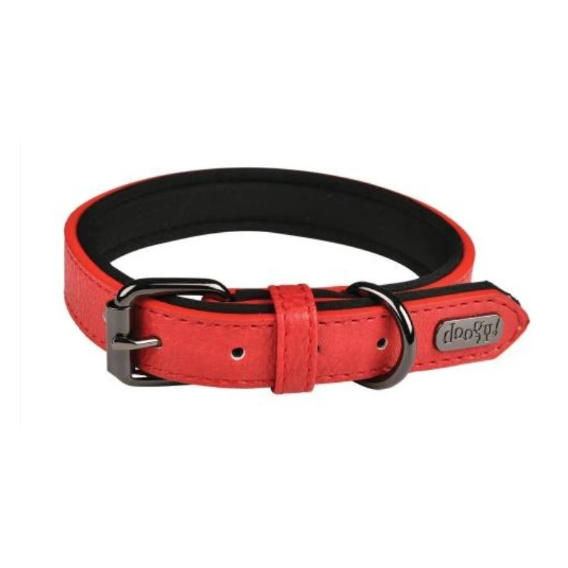 Doogy | Collier Pour Chien Simili Basics | Rouge 3 Doogy | Collier Pour Chien Simili Basics | Rouge