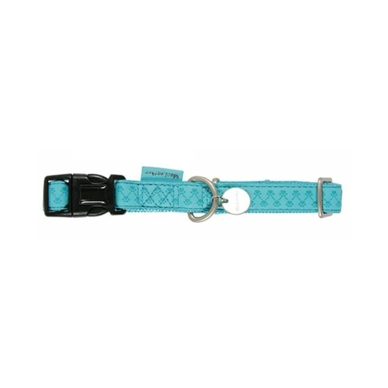 Doogy Mac Leather | Collier Réglable Pour Chien En Simili-cuir | Turquoise 3 Doogy Mac Leather | Collier Réglable Pour Chien En Simili-cuir | Turquoise