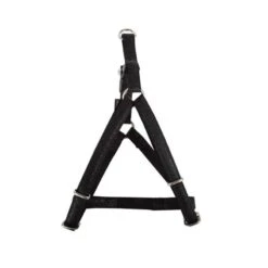 Doogy Mac Leather | Harnais Baudrier Réglable Pour Grand Chien | Noir