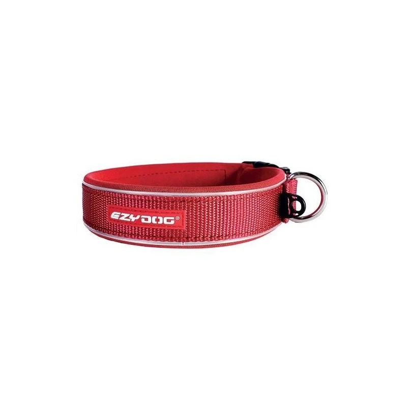 Ezydog Neo Classic | Collier Pour Chien En Nylon Doublé Résistant | Rouge 3 Ezydog Neo Classic | Collier Pour Chien En Nylon Doublé Résistant | Rouge