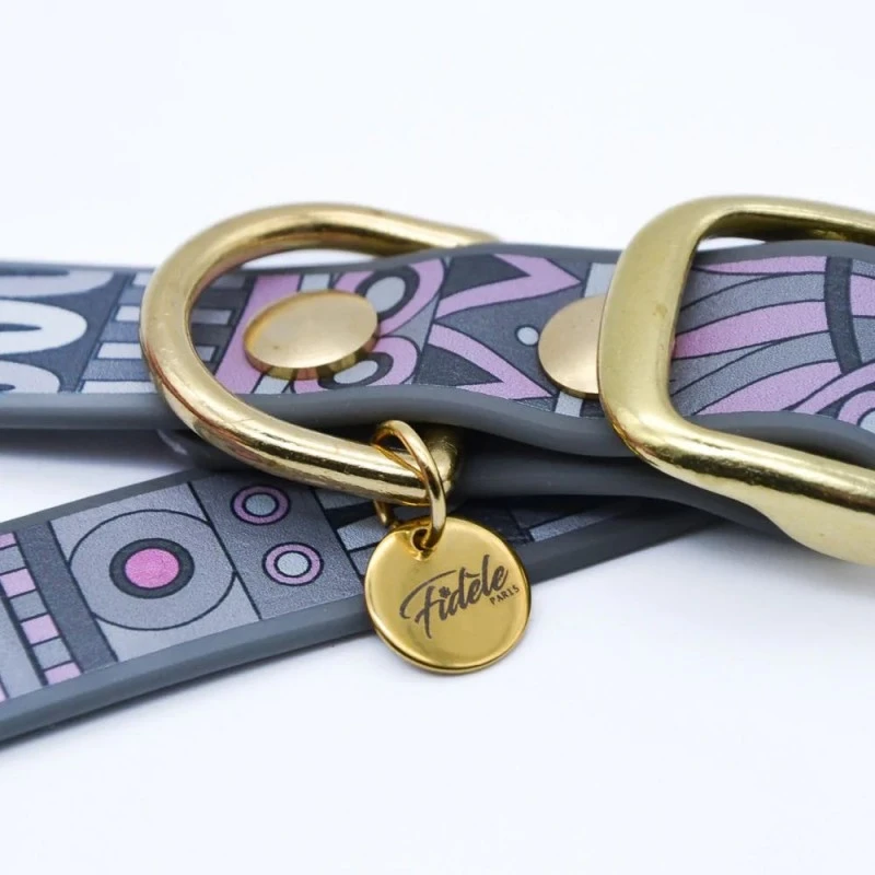 Fidèle PARIS | Chien | Collier L'explorateur Acier 4 Fidèle PARIS | Chien | Collier L'explorateur Acier – Image 2