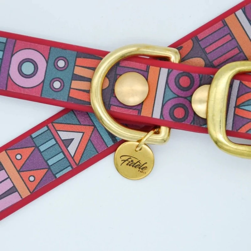Fidèle Paris | Chien | Collier L'explorateur Bordeaux 4 Fidèle Paris | Chien | Collier L'explorateur Bordeaux – Image 2