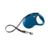 Flexi New Classic | Laisse Enrouleur Pour Chien Avec Sangle | Bleu | 5 M -Fournitures Pour Chiens flexi new classic laisse enrouleur pour chien avec sangle bleu 5 m
