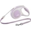 Flexi New Comfort | Laisse Enrouleur Pour Chien Avec Cordon | Rose