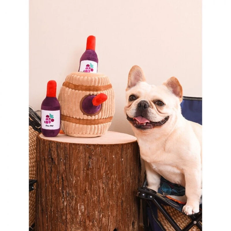 Hugsmart | Le Tonneau Et Ses 3 Bouteilles Pour Chien 4 Hugsmart | Le Tonneau Et Ses 3 Bouteilles Pour Chien – Image 2