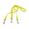 Jokidog |Chien | Laisse Triple En Nylon | Jaune -Fournitures Pour Chiens jokidog chien laisse triple en nylon jaune