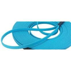 Jokidog | Chien | Longe Biothane Beta 9 Mm - Avec Poignée - Bleu Ciel -Fournitures Pour Chiens jokidog chien longe biothane beta 9 mm avec poignee bleu ciel 2