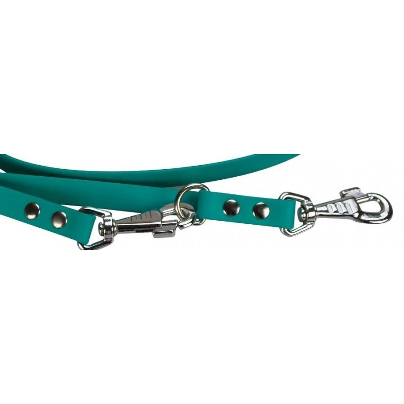 Jokidog | Laisse Chien 3 Points Biothane® 19 Mm | Turquoise 4 Jokidog | Laisse Chien 3 Points Biothane® 19 Mm | Turquoise – Image 2