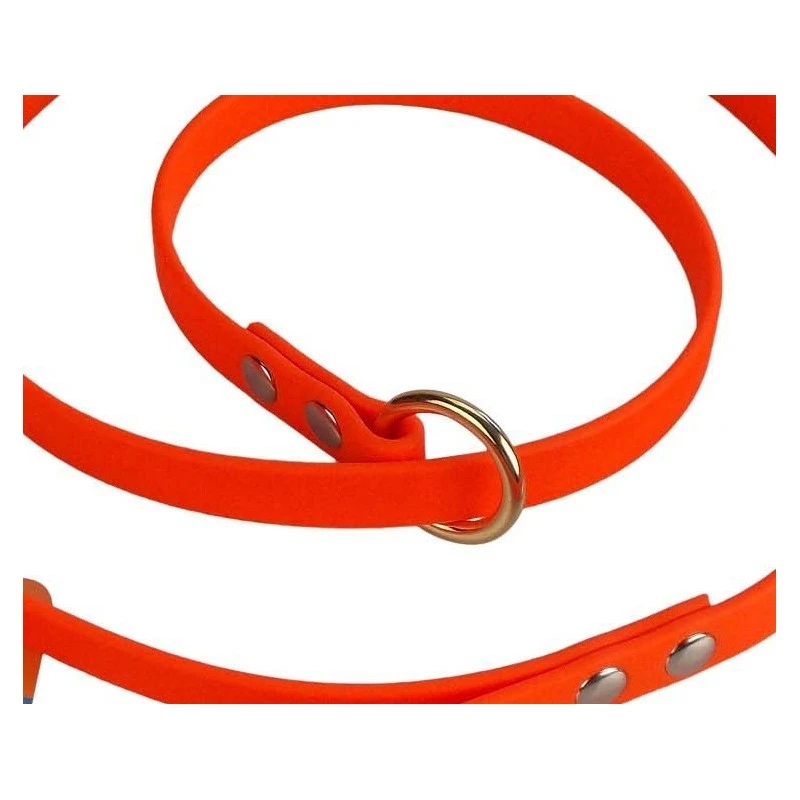 Jokidog | Laisse Lasso Pour Chien Bio-Beta Heavy 16 Mm | Orange 4 Jokidog | Laisse Lasso Pour Chien Bio-Beta Heavy 16 Mm | Orange – Image 2