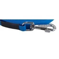 Jokidog | Longe Biothane Beta 16 Mm Avec Poignée | Bleu Clair | Pour Chien -Fournitures Pour Chiens jokidog longe biothane beta 16 mm avec poignee bleu clair pour chien 1