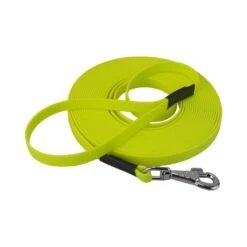 Jokidog | Longe Biothane Beta 16 Mm Avec Poignée| Jaune | Pour Chien