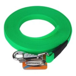 Jokidog | Longe Biothane Beta 16 Mm | Sans Poignée Vert | Pour Chien