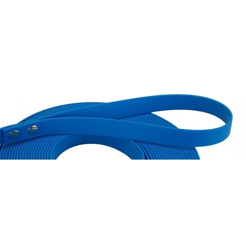 Jokidog | Longe Biothane Beta 19 Mm Avec Poignée | Bleu Clair | Pour Chien 5 Jokidog | Longe Biothane Beta 19 Mm Avec Poignée | Bleu Clair | Pour Chien – Image 3