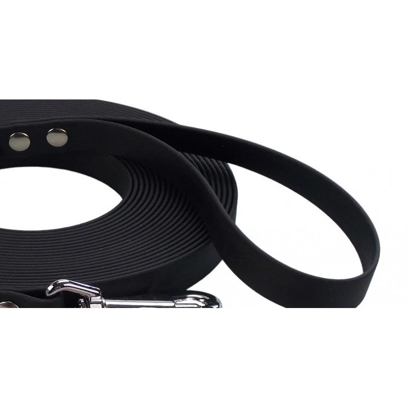 Jokidog | Longe Biothane Beta 19 Mm Avec Poignée | Noir | Pour Chien 5 Jokidog | Longe Biothane Beta 19 Mm Avec Poignée | Noir | Pour Chien – Image 3