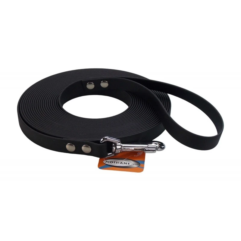 Jokidog | Longe Biothane Beta 19 Mm Avec Poignée | Noir | Pour Chien 3 Jokidog | Longe Biothane Beta 19 Mm Avec Poignée | Noir | Pour Chien