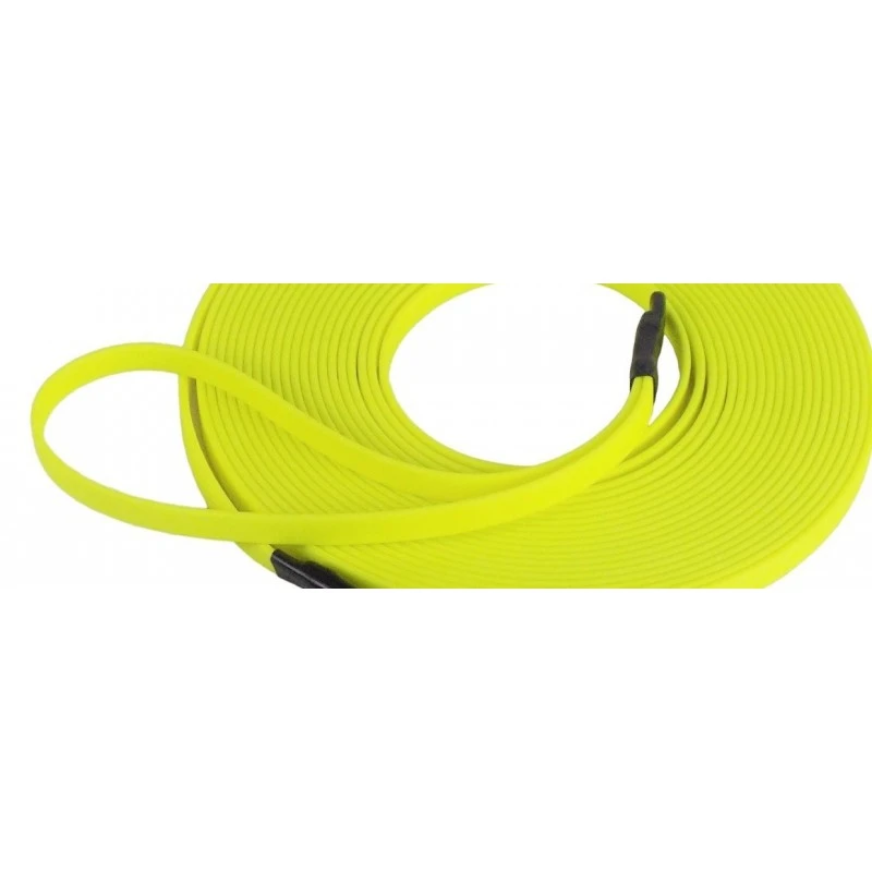 Jokidog | Longe Biothane Beta 9 Mm | Avec Poignée | Jaune | Pour Chien 5 Jokidog | Longe Biothane Beta 9 Mm | Avec Poignée | Jaune | Pour Chien – Image 3