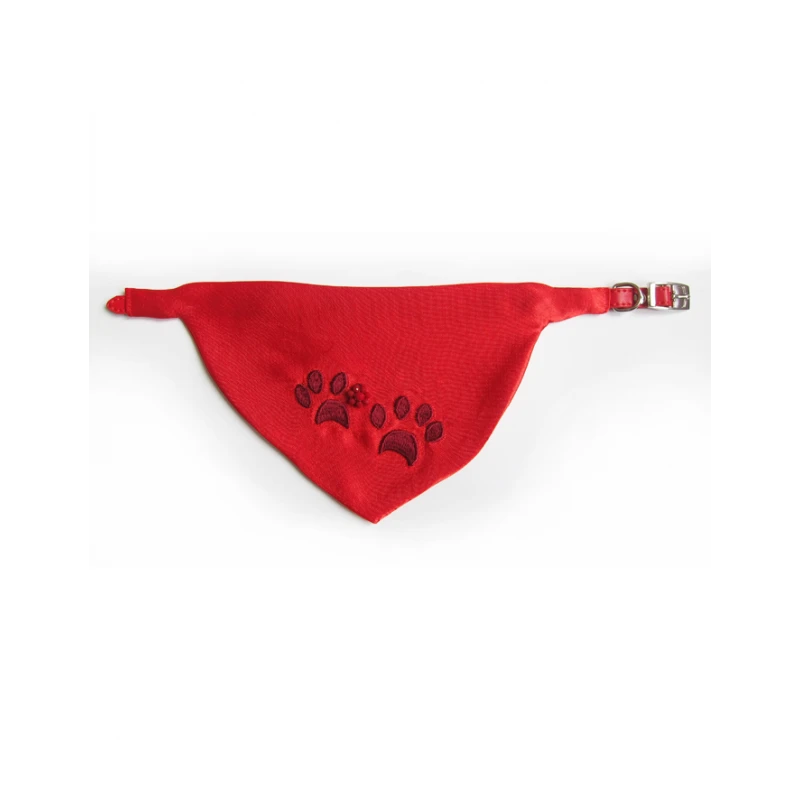 KFarah | Bandana-Foulard Patte Rouge Pour Chien 4 KFarah | Bandana-Foulard Patte Rouge Pour Chien – Image 2